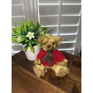 Mini Harrod's Bear Christmas Plush 20th anniversary Stuffed animal